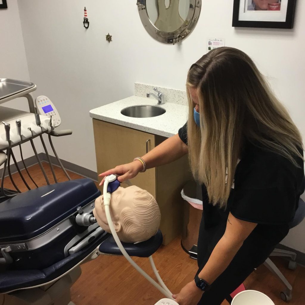 Nitrous Oxide class today! Students did great! Dental Staff Institute